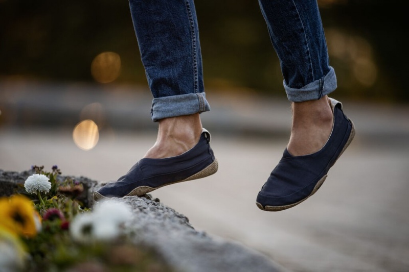 Wildling Kami Blotevoeten Schoenen Heren Donkerblauw | Belgie-YPOTLJ701