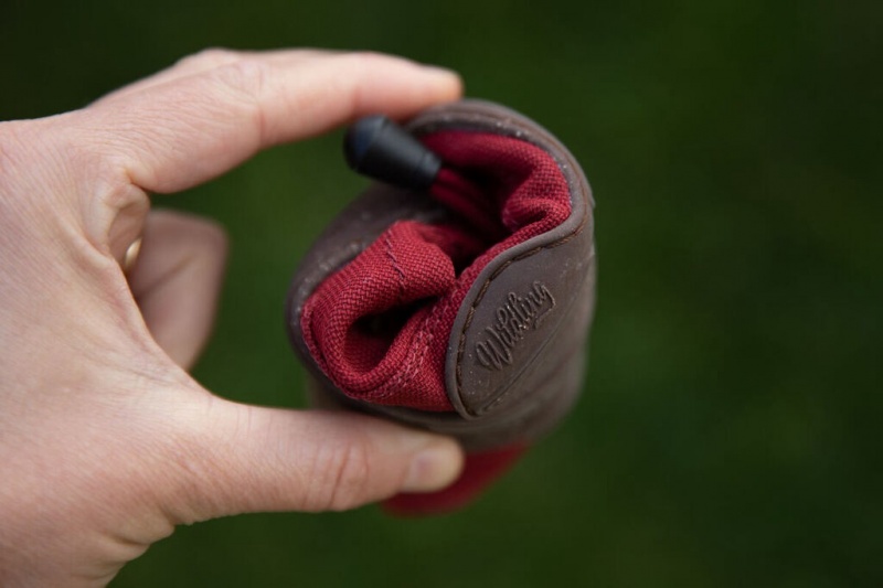 Wildling Tanuki Blotevoeten Schoenen Kinderen Donkerrood | Belgie-MUXZBF630